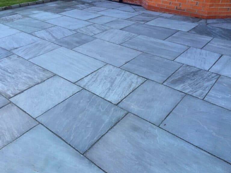 indian stone new driveway - Driveways Leicester