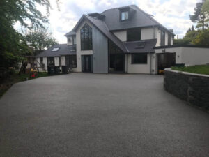 resin driveway silver orig - Driveways Leicester