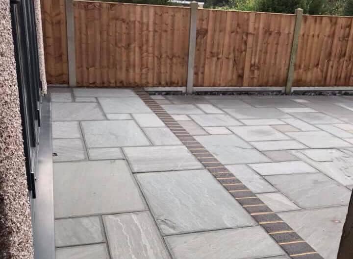 3 patio after - Driveways Leicester