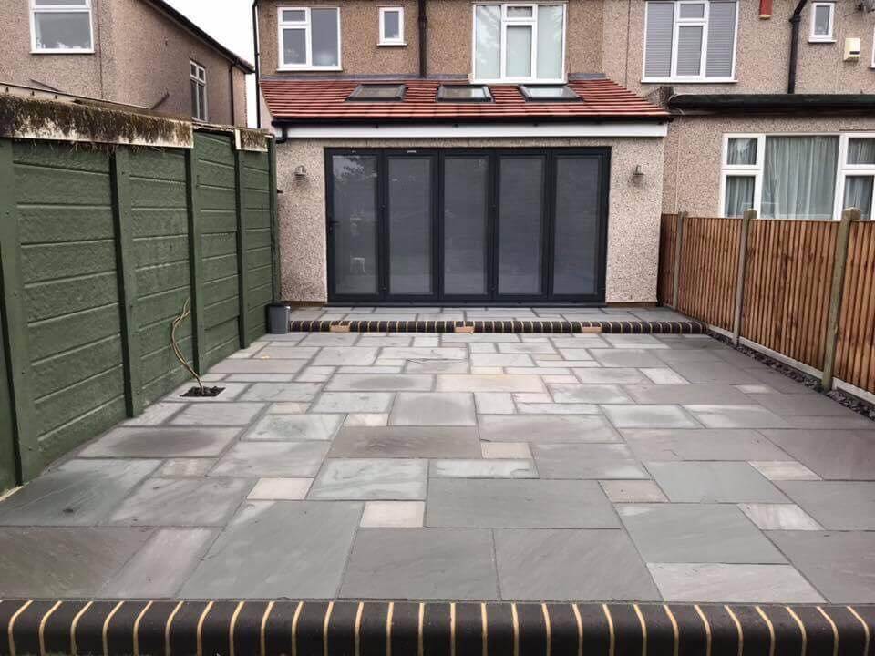 4 patio after - Driveways Leicester