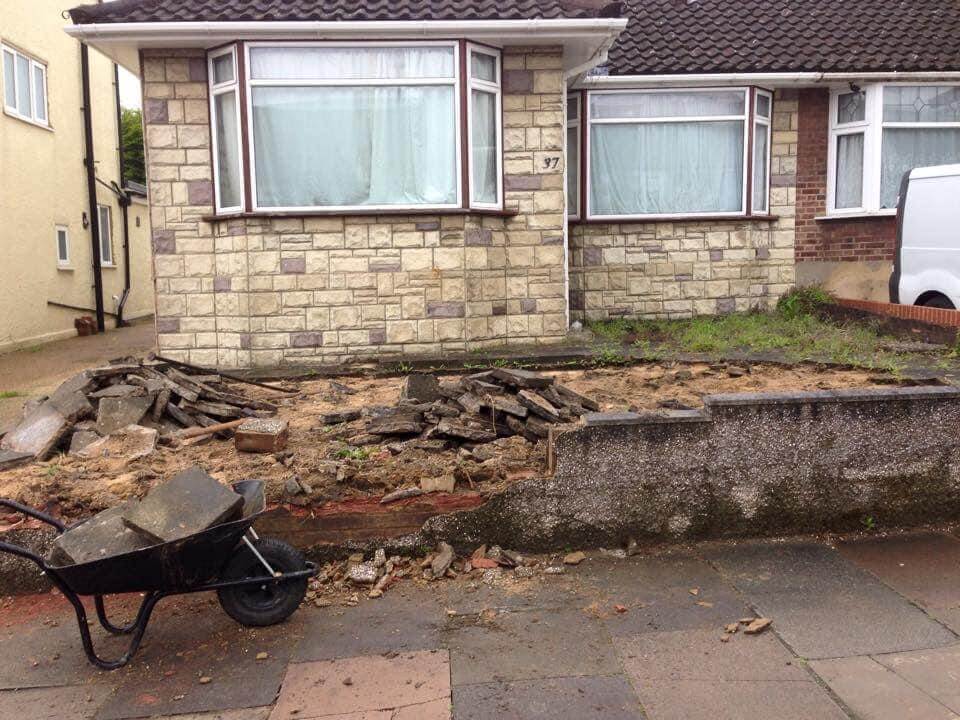 another front garden 1 - Driveways Leicester