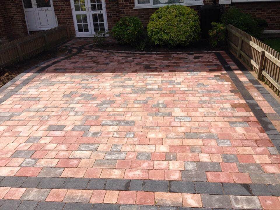 front garden after - Driveways Leicester